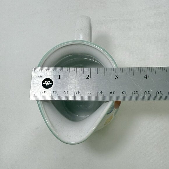 Vintage Retired International Tableworks Creamer Sweet Bounty Stoneware Fruit - Picture 7 of 12